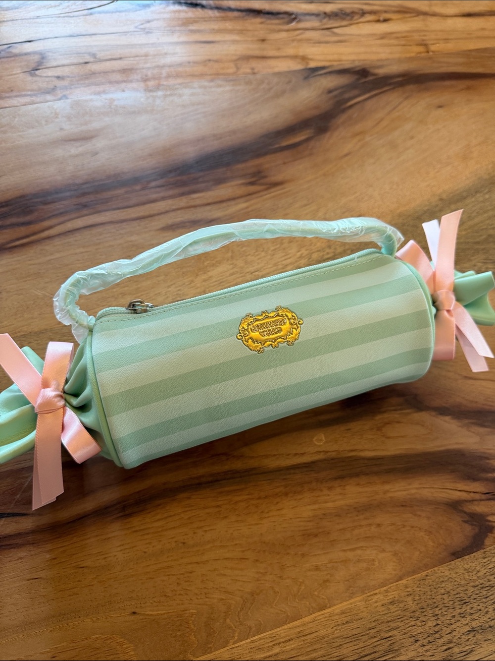 Candy Striped Makeup Bag Bath & Body Works